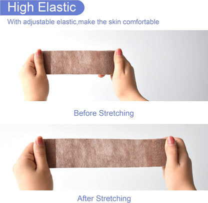 9 Pack 2" x 5 Yards Self Adhesive Bandage Wrap Self Stick Wrap for Ankle, Wrist, Finger, Sports