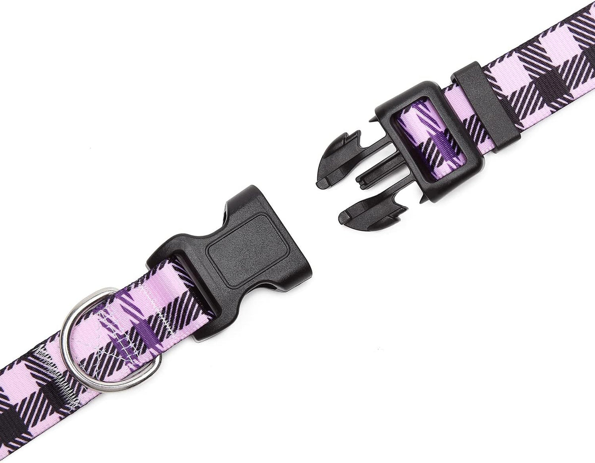Mercano Adjustable Dog Collar - Special Design Patterns, Soft Nylon Comfortable Durable Pet Collar