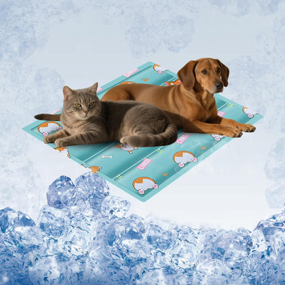 Dog Cooling Mat, Cooling Mat for Dogs & Cat, Provides Instant Relief for Small, Medium, Large Dogs