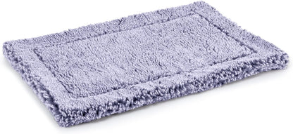 Stoutwool Indestructible Dog Bed - Fluffy Chew Proof Dog Crate Pad - Tough Kennel Pad for