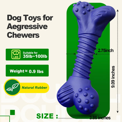 Urban Durable Rubber Chew. Focused chewing relief for energetic dogs who need structure.