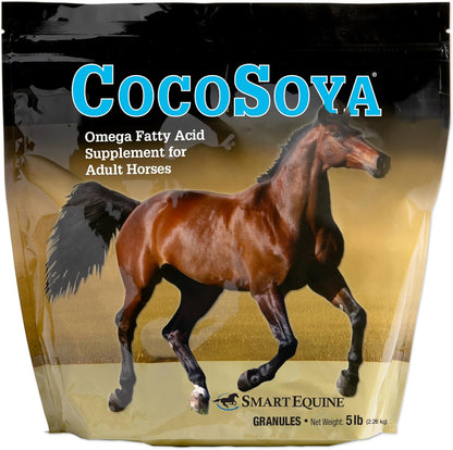 Uckele CocoSoya Granular Horse Supplement - Omega Fatty Acid Supplement for Horses - Equine Vitamin