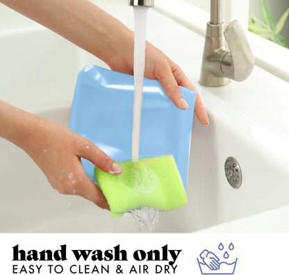 Fit & Fresh Reusable PEVA Storage Bags 3 Pack, Reusable Food Storage Bags, LeakProof, Durable