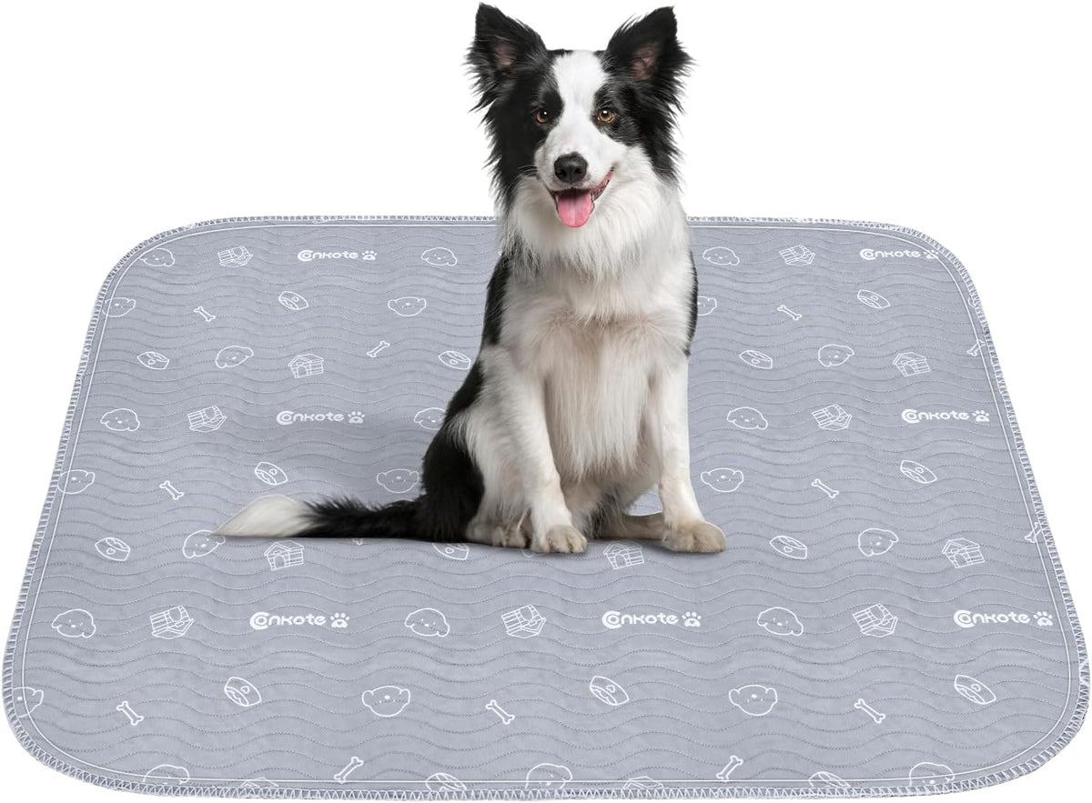 Washable Pee Pads for Dogs 2 Pack , 36"x41" Super Absorbent Reusable Puppy Pad Non-Slip Dog Playpen