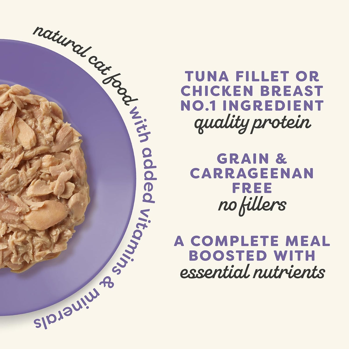 Applaws Vitality Wet Cat Food in Broth, Natural Canned Cat Food, Wet Food for Cats with Added