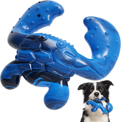 Dog Chew Toy for Aggressive Chewers – Tough Nylon Bone with Bacon Flavor for Pitbulls & Large Dogs