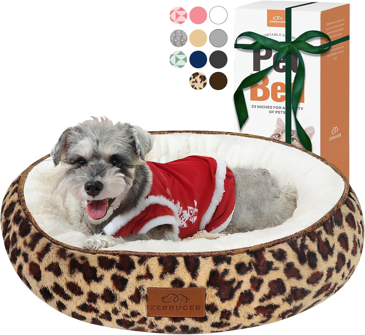 Cat Bed, 20In Dog Beds for Small Dogs, Calming Cat & Dog Beds for Indoor Pets, Pet Beds Comfortable