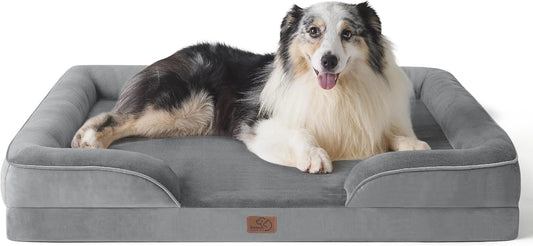 Bedsure XL Orthopedic Dog Bed for Extra Large Dogs - Washable XLarge Dog Cat Bed Waterproof