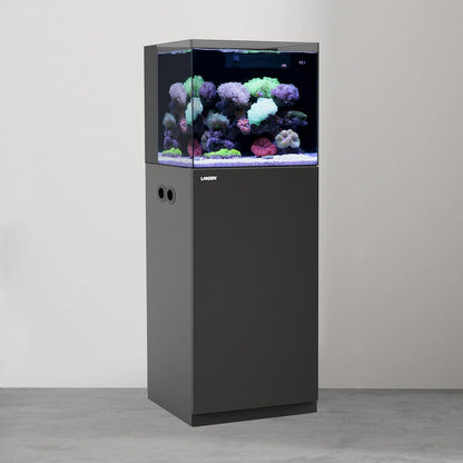 Landen Aquarium Wooden Stand and Cabinet for up to 20 Gal Tank, Fish Reptile Sea Salt Water Tank