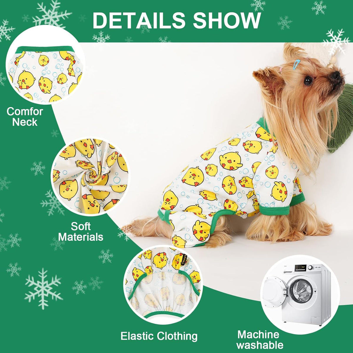 Dog Pajamas Small Sized Dogs Stretchable Summer Dog Clothes Pjs 4 Legs Girl Boy Cute Soft Puppy