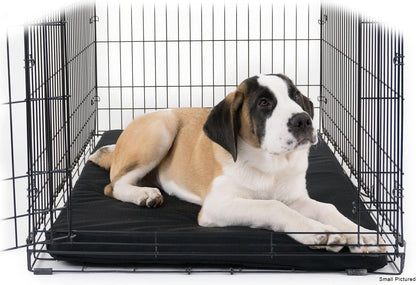 K9 Ballistics Tough Ripstop Orthopedic Dog Crate Bed - Durable Pad with Washable Cover, for Wire