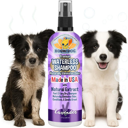 Bodhi Dog Waterless Shampoo - Natural Dry Shampoo for Dogs & Cats - Neutralizes Pet Odor - No Rinse