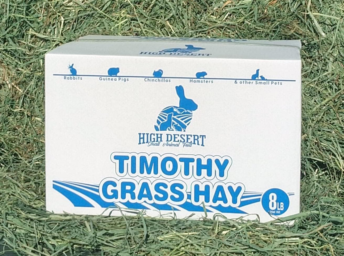 High Desert 2nd Cutting Timothy Grass Hay for Rabbits, Guinea Pigs, Chinchillas & Small Pets