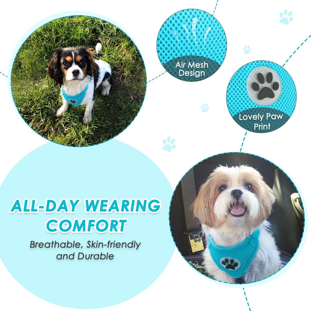 Lukovee Dog Seat Belt for Car, Adjustable Dog Car Harness for Large Medium Small Dogs, Soft Padded