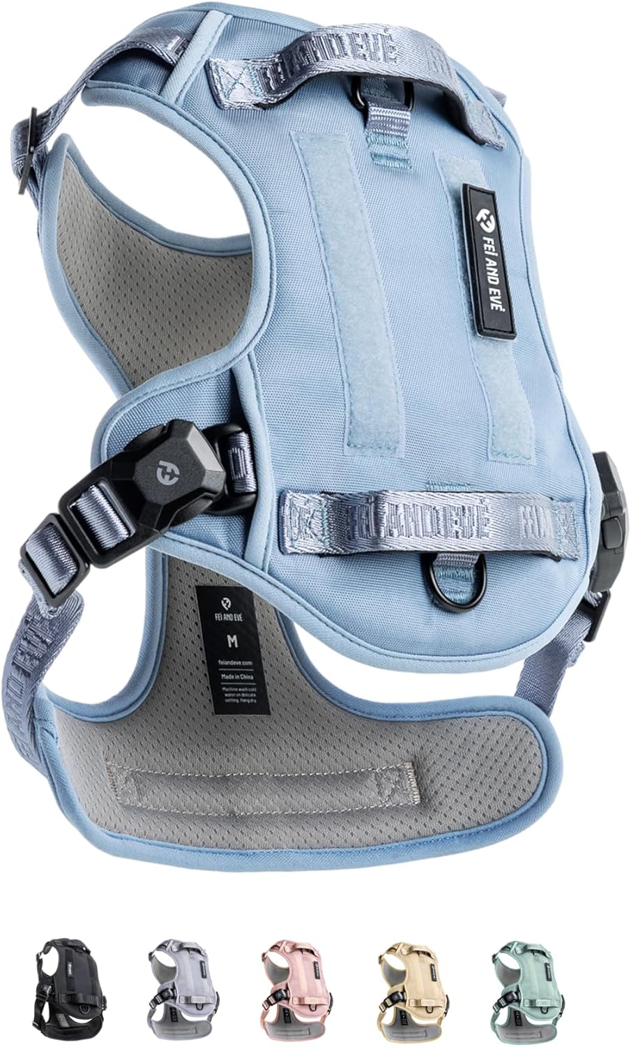 2025 New Edition, Fei & Eve MagEase Dog Harness - 3-Second Magnetic Buckles | 3-Point No-Pull