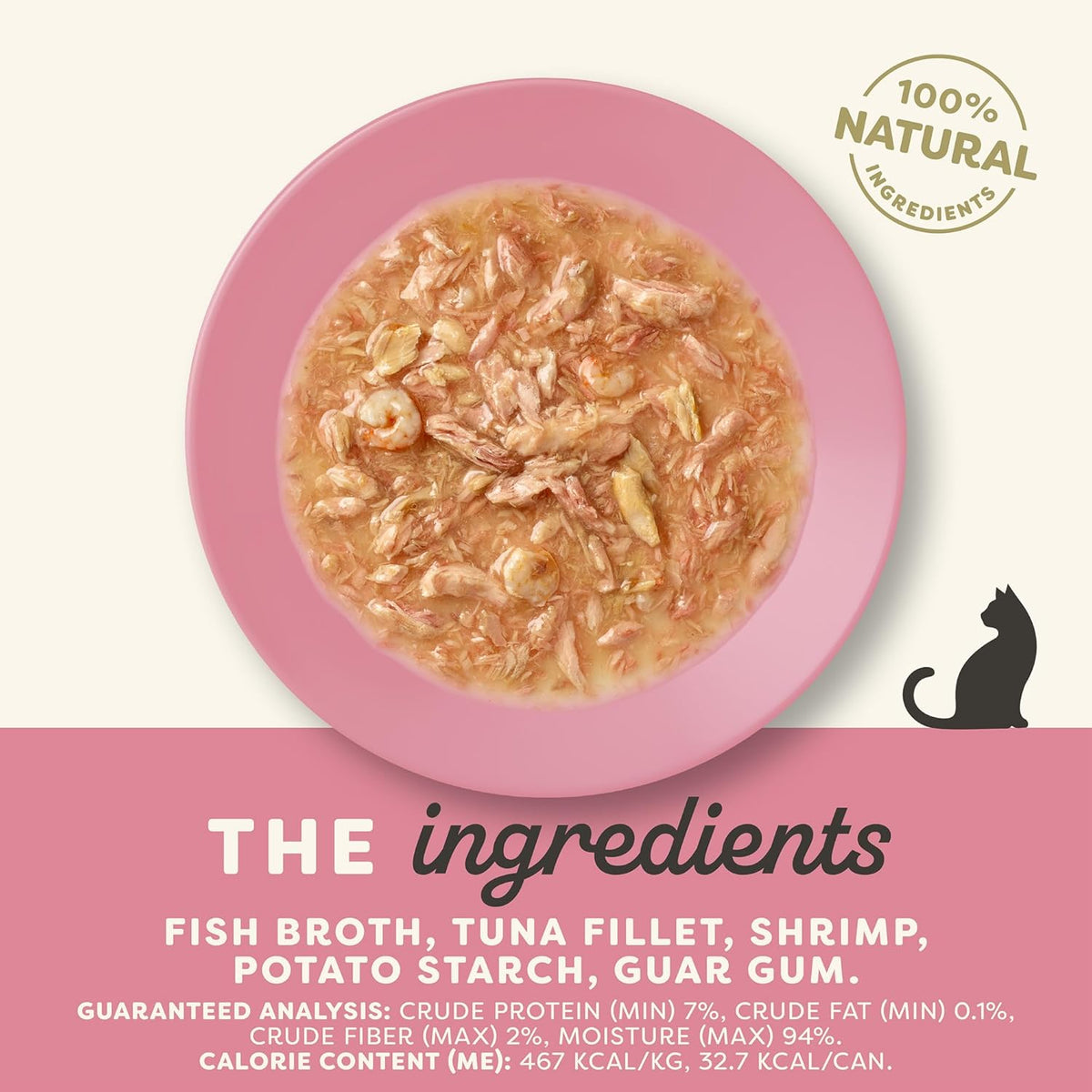 Applaws Natural Wet Cat Food in Gravy, Limited Ingredient Canned Wet Cat Food, No Additives, Made