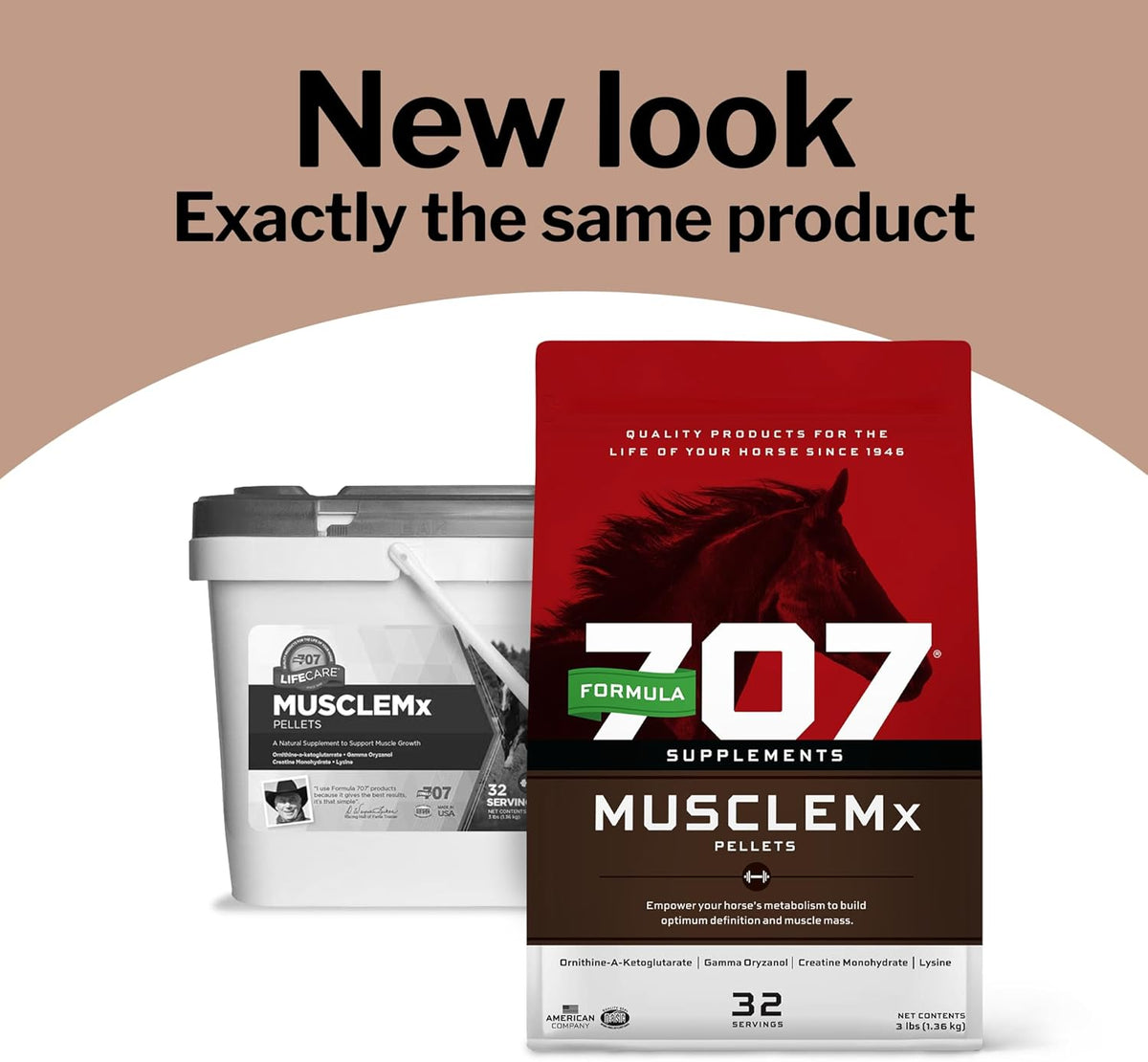 Formula 707 MuscleMx Equine Supplement, 10 lb Bag – Conditioning Support and Muscle Builder for