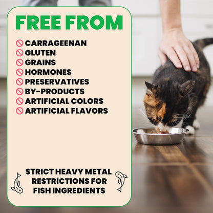 almo nature Wet Cat Food HQS Natural Rotational Diet Fish Selection & Chicken Drumstick - Variety