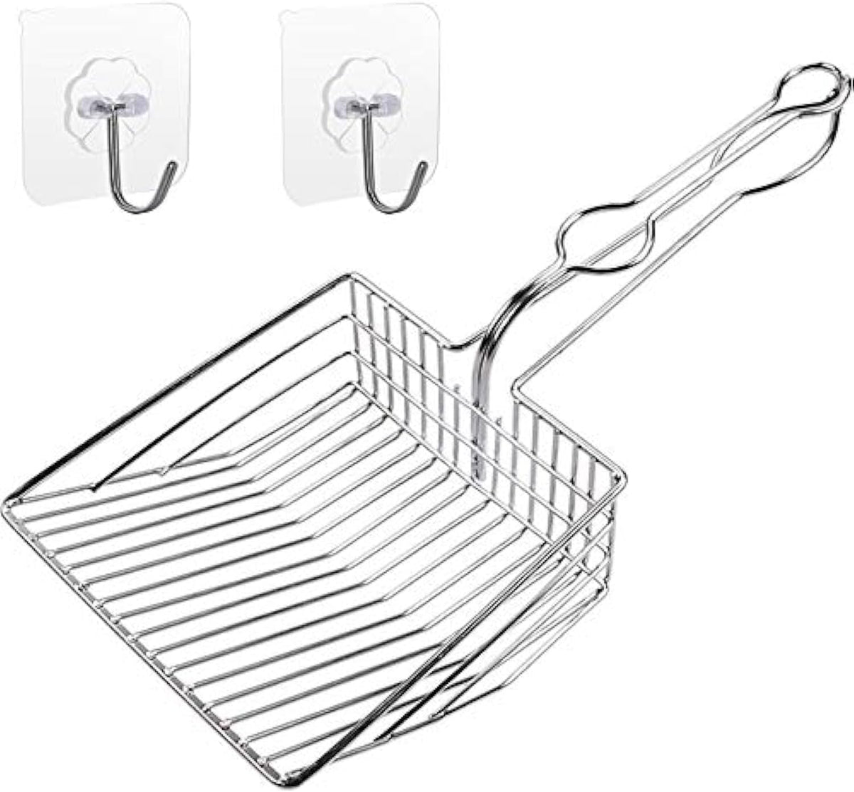 All Metal Litter Scoop, Solid Metal Sifter, Cat Litter Scoop Metal Jumbo, Cat Urine Scoop, Litter