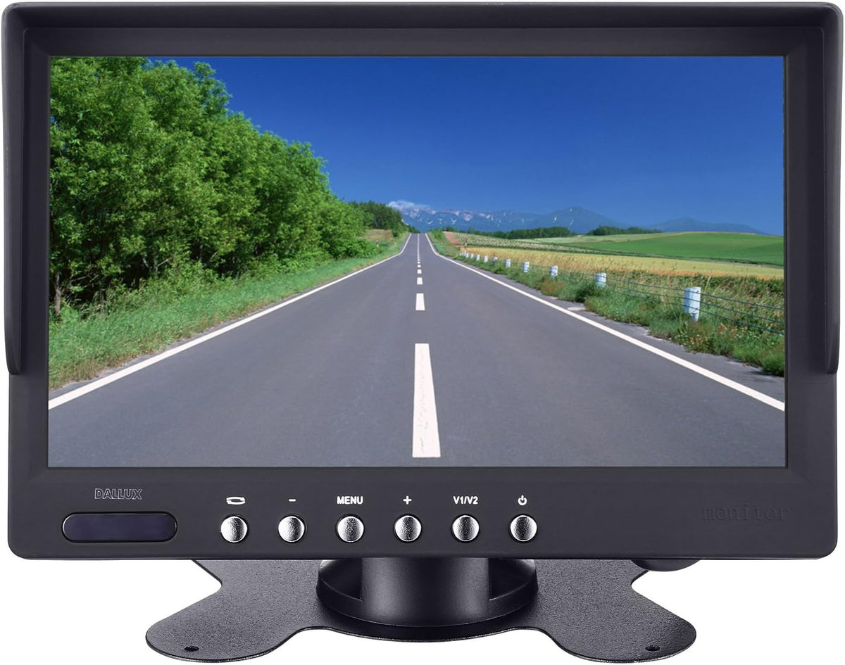 Truck Backup Camera Monitor kit,Heavyduty Vehicle Waterproof Night Vision Wide Angle Rearview Cab