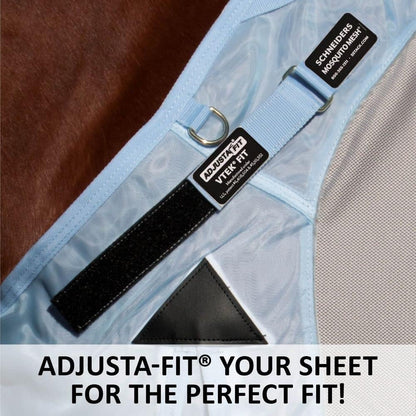 Schneiders Adjusta-Fit Mosquito Mesh Hybrid II Horse Fly Sheets | Ultimate Insect & UV Protection