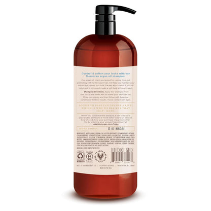 Soapbox Argan Shampoo & Conditioner Set, Volumizing, Vegan, Color Safe, Harsh Sulfate & Silicone