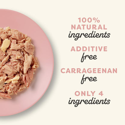 Applaws Natural Wet Cat Food in Broth, Limited Ingredient Canned Wet Cat Food, No Additives, Made