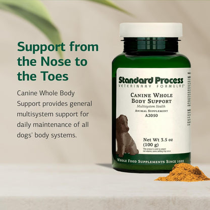 Standard Process Inc. Canine Whole Body Support - Multisystem Support Supplement for Canines