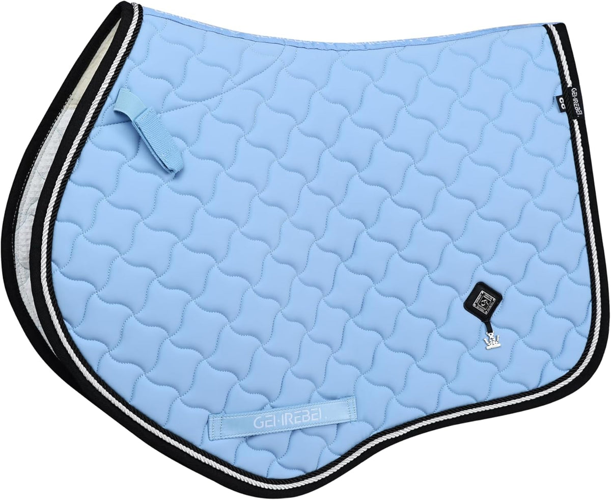 Close Contact Non-Slip Design Horse Riding Pad Moisture-Wicking Shock Absorbing English Saddle Pad