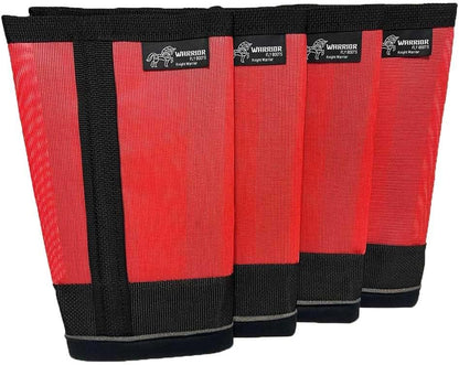 Warrior Fly Boots for Horses - Breathable Mesh Horse Boots for Fly Protection & Leg Comfort - Set