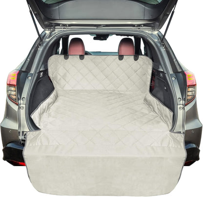 F-color SUV Cargo Liner for Dogs, Water Resistant Pet Cargo Cover Dog Seat Cover Mat for SUVs