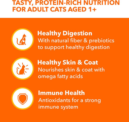 IAMS Perfect Portions Indoor Adult Wet Cat Food Cuts in Gravy Variety Pack, Salmon and Tuna