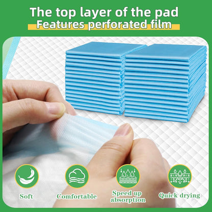Dog Pads Extra Large 30"x36", 30-Count XXL Puppy Pads, Super Absorbent Pee Pads for Dogs