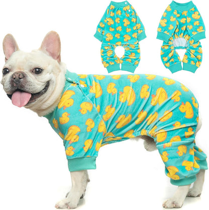 BEAUTYZOO Dog Pajamas Small Sized Dog, Summer Doggie Pajamas for Boy Girl, Soft Strechy Cotton