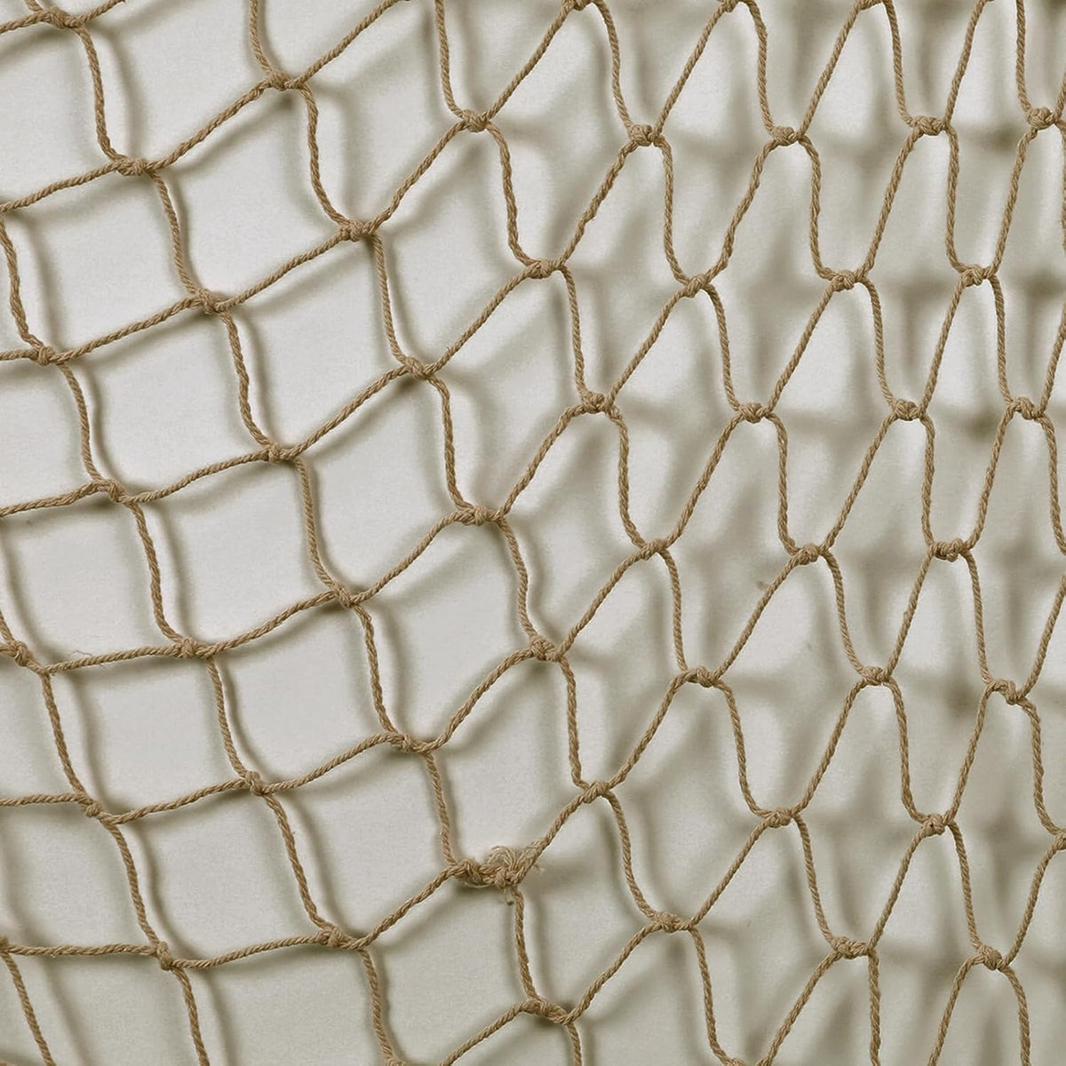 Nature Fish Net Wall Decoration with Shells, Ocean Themed Wall Hangings Fishing Net Party Decor for