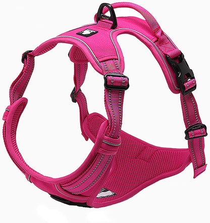 TRUE LOVE Adjustable No-Pull Dog Harness Reflective Pup Vest Harnesses Comfortable Control