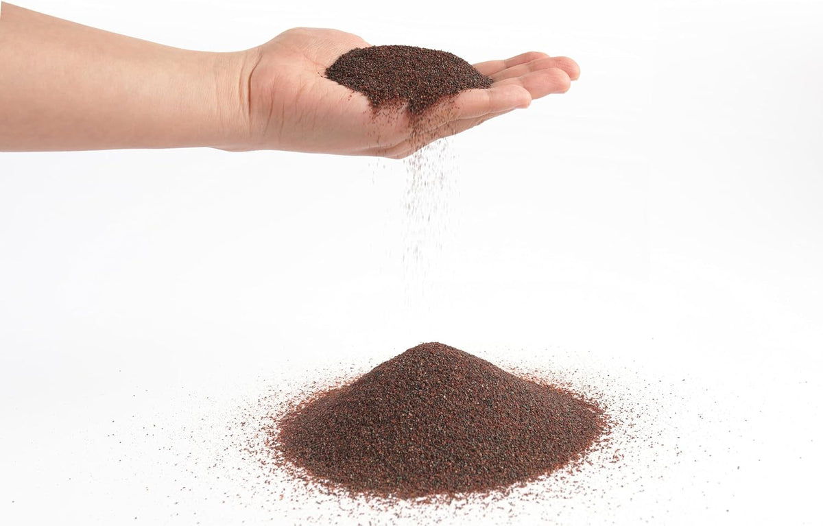 Landen Congo Aquascapeing Sand for Aquarium Landscape 2L(9lbs) X2pcs, Brown, Aquarium Natural Fine