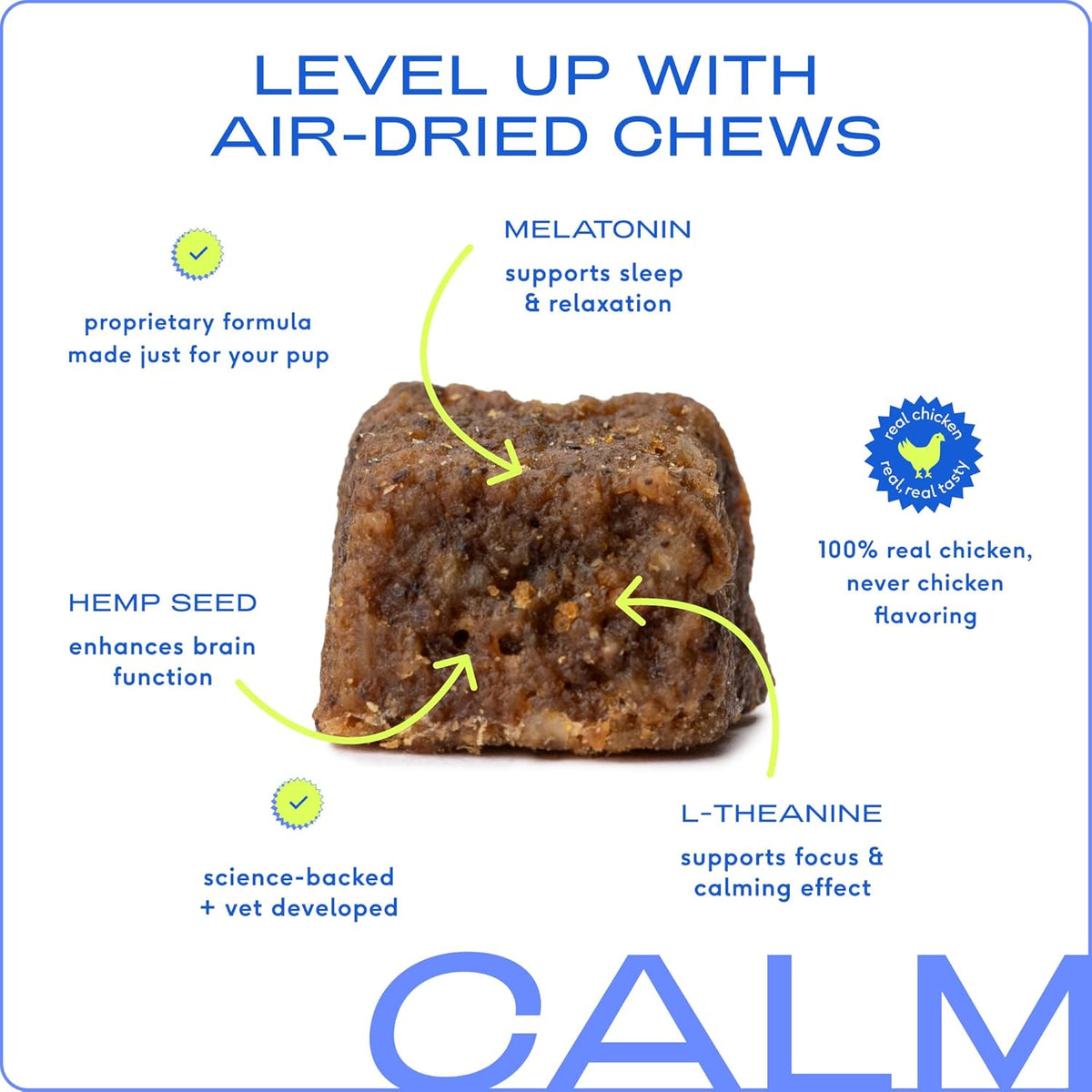 Native Pet Calming Chews for Dogs - Melatonin for Dogs Anxiety Relief - Grain Free All Natural Hemp