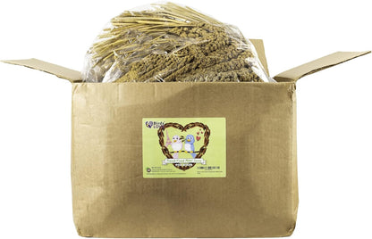 Birds LOVE French Kissed Spray Millet for Birds - Parakeets, Cockatiels, Lovebirds, Finches