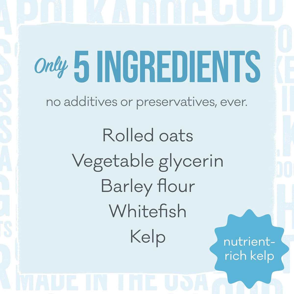 Polkadog Wonder Nuggets – Soft & Chewy Dog Treats with Wild-Caught Whitefish & Kelp – Healthy