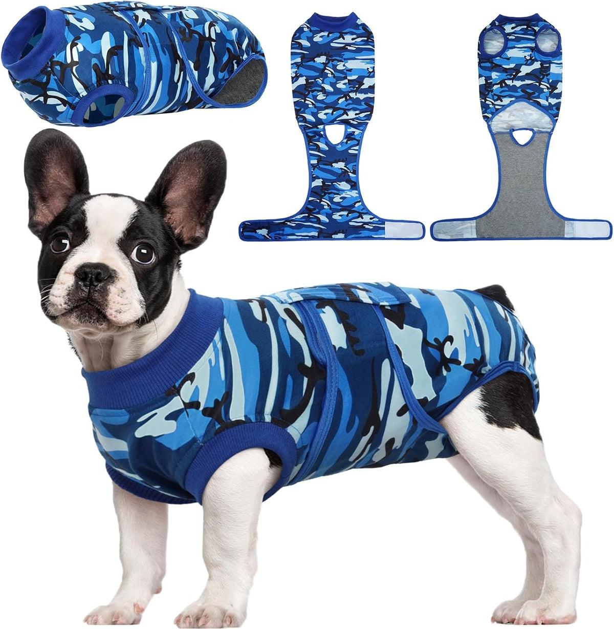 Kuoser Recovery Suit for Dogs Cats After Surgery, Professional Pet Recovery Shirt Dog Abdominal