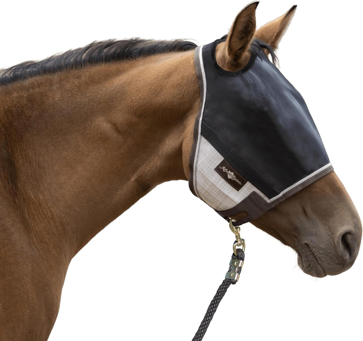 Kensington 90% UV Fly Mask CatchMask UViator - Without Ears & Forelock Freedom Web Trim Size: