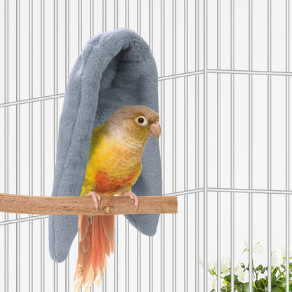Cozy Bird Blanket Parrot Cage Snuggle Hut Warm Bird Nest House Bed Hanging Hammock for Parakeet