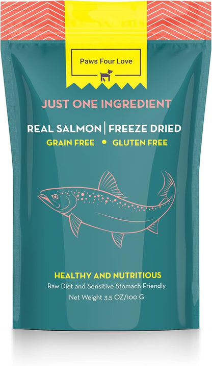 Organic Freeze Dried Dog & Cat Treats - Single Ingredient, Grain Free Food Toppers for Healthy