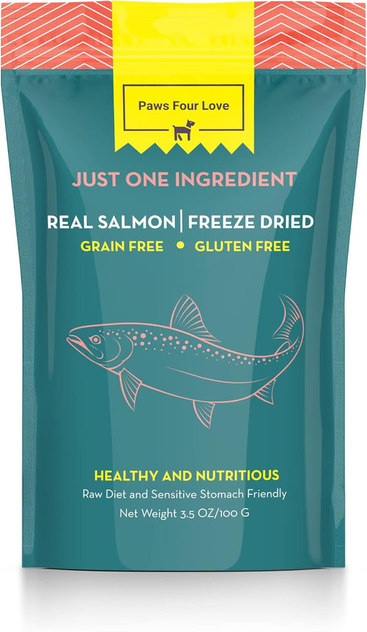 Organic Freeze Dried Dog & Cat Treats - Single Ingredient, Grain Free Food Toppers for Healthy