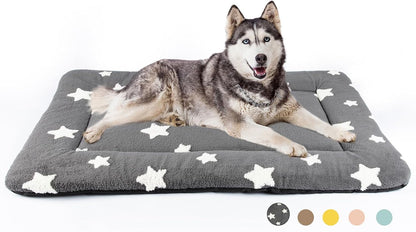 Mora Pets Dog Crate Pad Dog Bed Mat for XLarge Dogs Washable Thin Pet Kennel Pad for 48 inch Cage