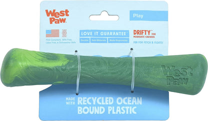 WEST PAW Seaflex Drifty Dog Toy – Machine Washable Dog Toys for Moderate Chewers – Eco-Friendly