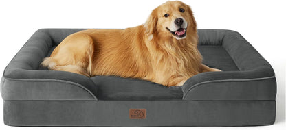 Bedsure Orthopedic Dog Bed for Extra Large Dogs - XL Plus Waterproof Dog Sofa Beds, Supportive Foam