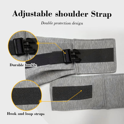 Dog & Cat Carrier Sling, Adjustable Soft Padded Shoulder Puppy Carrier, Hands-Free Dog Carrier Bag