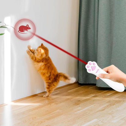 O'ANTOO Cat Toy - Dog Toy | Wall Image Projector | Indoor Interactive Cat Toy with 5 Different